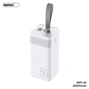 REMAX RPP-61 50000mAh Power Bank Chinen Series 2.4A Outdoor Power Bank With LED Light